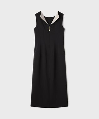 GRACE CONTINENTAL バックシャンワンピース ブラック