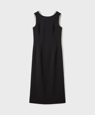 GRACE CONTINENTAL バックシャンワンピース ブラック