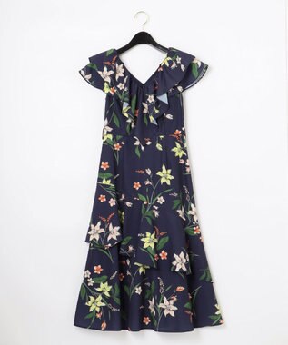 フラワープリントフリルドレス / GRACE CONTINENTAL | GRACE  