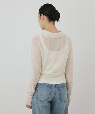 GRACE CONTINENTAL アルパカポロニットトップ キナリ