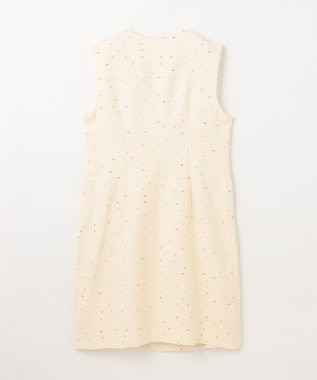 GRACE CONTINENTAL ネオンドットジャガードワンピース キナリ