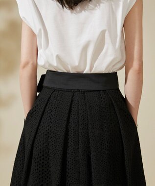 ドットカットワークスカート　グレースコンチネンタル ドットカットワークスカート / GRACE CONTINENTAL | GRACE
