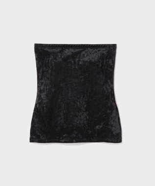 GRACE CONTINENTAL ラインビジューベアトップ ブラック