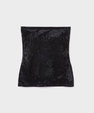 GRACE CONTINENTAL ラインビジューベアトップ ブラック