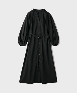 GRACE CONTINENTAL ベルト付カフタンワンピース グレー