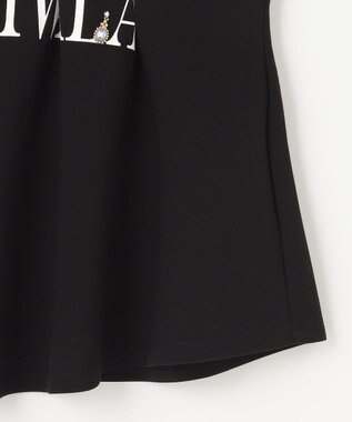 GRACE CONTINENTAL タックカットトップ ブラック