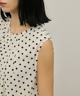 GRACE CONTINENTAL チュールティアードブラウス キナリ