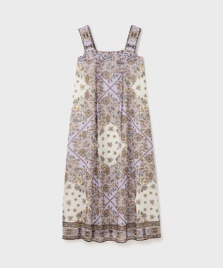 GRACE CONTINENTAL マルチWAYシフォンワンピース ブラウン