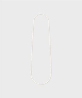 GRACE CONTINENTAL ミックスパールボリュームネックレス ホワイト