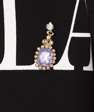 GRACE CONTINENTAL タックカットトップ ブラック