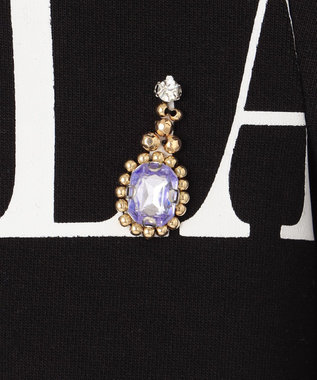 GRACE CONTINENTAL タックカットトップ ブラック