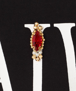 GRACE CONTINENTAL タックカットトップ ブラック