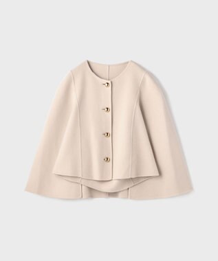 GRACE CONTINENTAL リバーケープジャケット ベージュ