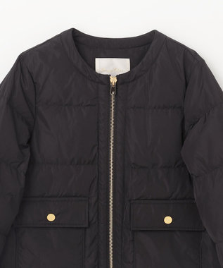 GRACE CONTINENTAL ボアコンビダウンジャケット ブラック