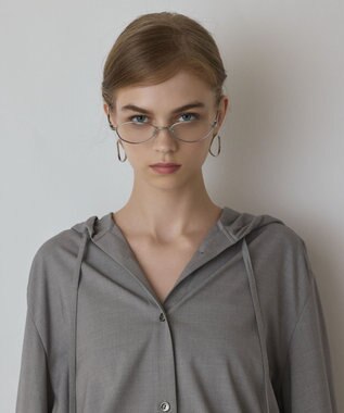 GRACE CONTINENTAL ドルマンフ－ディシャツ グレー