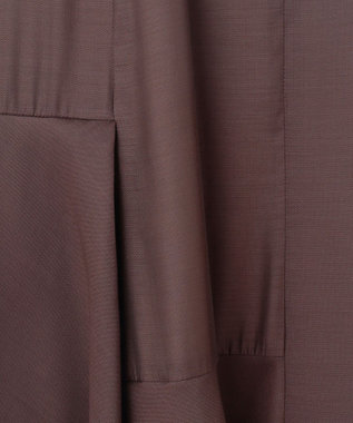 GRACE CONTINENTAL イレギュラーヘムスカート ブラウン