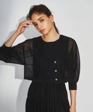ココットパリcocotte paris ボレロニットセット グレー 新品の