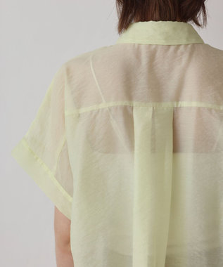 GRACE CONTINENTAL ドルマンシアーシャツ イエロー