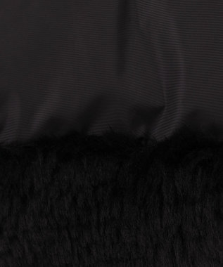 GRACE CONTINENTAL ボアコンビダウンジャケット ブラック