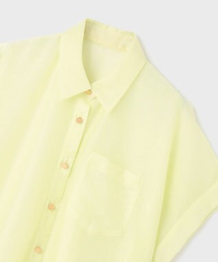 GRACE CONTINENTAL ドルマンシアーシャツ イエロー