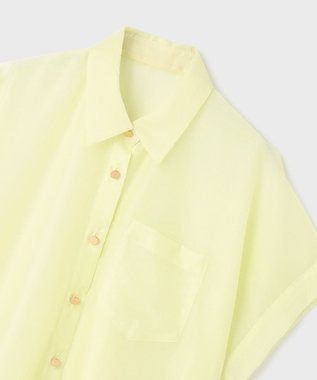 GRACE CONTINENTAL ドルマンシアーシャツ イエロー