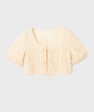 GRACE CONTINENTAL レーススカラトップ キナリ