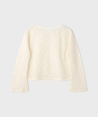 GRACE CONTINENTAL レースフレアスリーブトップ キナリ