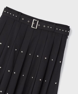 GRACE CONTINENTAL メタルホットフィットスカート ブラック