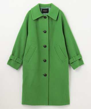 GRACE CONTINENTAL リバーコート グリーン