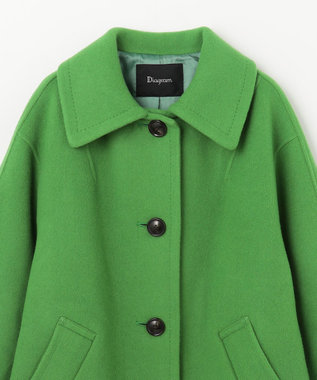 GRACE CONTINENTAL リバーコート グリーン