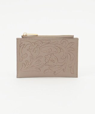 GRACE CONTINENTAL Card case wallet グレージュ
