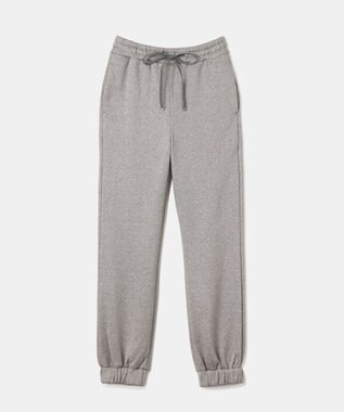GRACE CONTINENTAL ラメ起毛裏毛トラックパンツ グレー