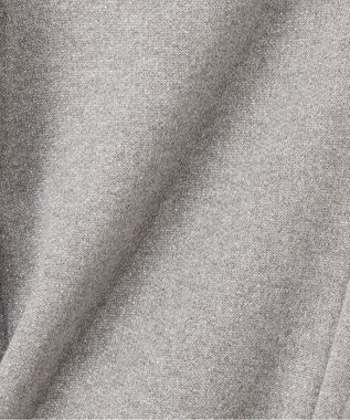 GRACE CONTINENTAL ラメ起毛裏毛トラックパンツ グレー