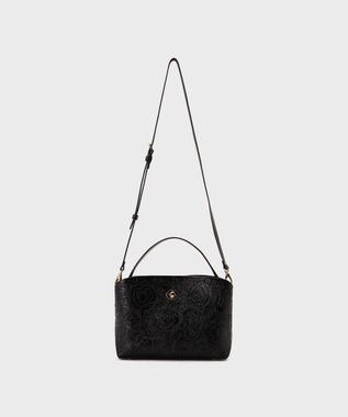 GRACE CONTINENTAL VTGFlowerbag ブラック