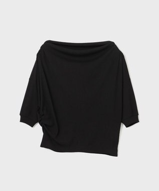 GRACE CONTINENTAL ドレープカットトップ ブラック