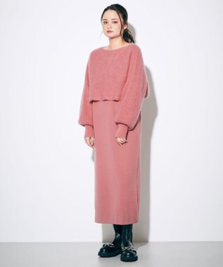 ショートトップセットニットワンピース Grace Continental Grace Continental グレースコンチネンタル 通販 ショートトップセットニットワンピース Grace Continental Grace Continental グレースコンチネンタル 通販