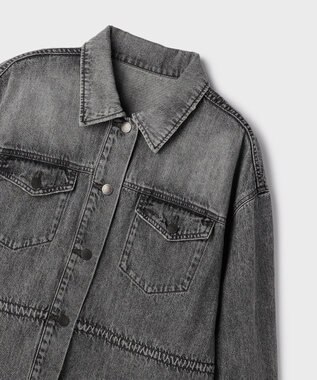 GRACE CONTINENTAL デニムシャツジャケット ブラック