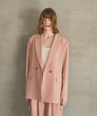 GRACE CONTINENTAL ダブルブレストライトジャケット