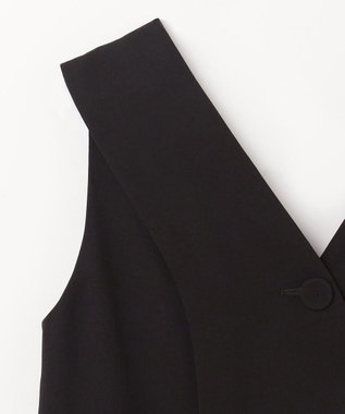 GRACE CONTINENTAL バックボウドレス ブラック