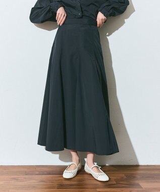 GRACE CONTINENTAL ナイロンボリュームスカート