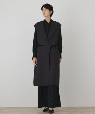 GRACE CONTINENTAL カシミヤ混リバージレ