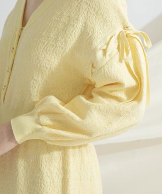 GRACE CONTINENTAL レーシーニットワンピース ピンク 36 ワンピース