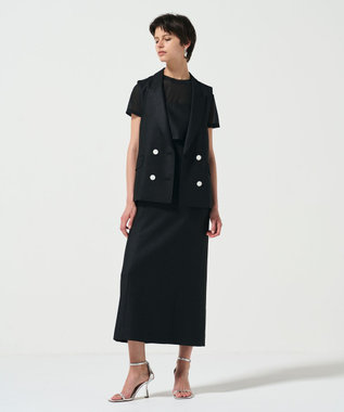 GRACE CONTINENTAL バックフリルベスト