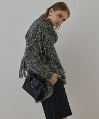 GRACE CONTINENTAL Mini RS Handbag ブラック