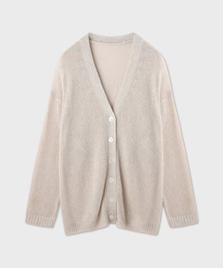 GRACE CONTINENTAL ラメルーズニットカーディガン キナリ