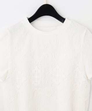 レースレイヤードTシャツ / GRACE CONTINENTAL | GRACE CONTINENTAL