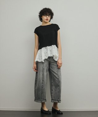 GRACE CONTINENTAL ヘムembカットトップ