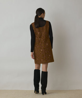 GRACE CONTINENTAL CORSO ROMA スエードロングブーツ ブラック