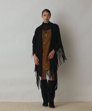 GRACE CONTINENTAL CORSO ROMA スエードロングブーツ ブラック