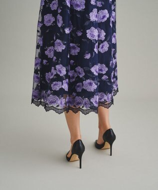 ローズ刺繍ドレス / GRACE CONTINENTAL | GRACE CONTINENTAL グレース 